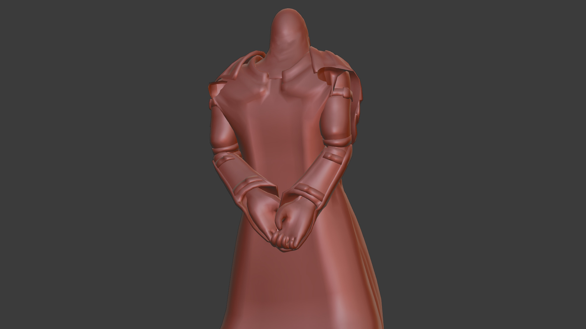 Dark Enforcer Sci-Fi Soldier Rigged and Game Ready 3D Model Low-poly 3D model_28