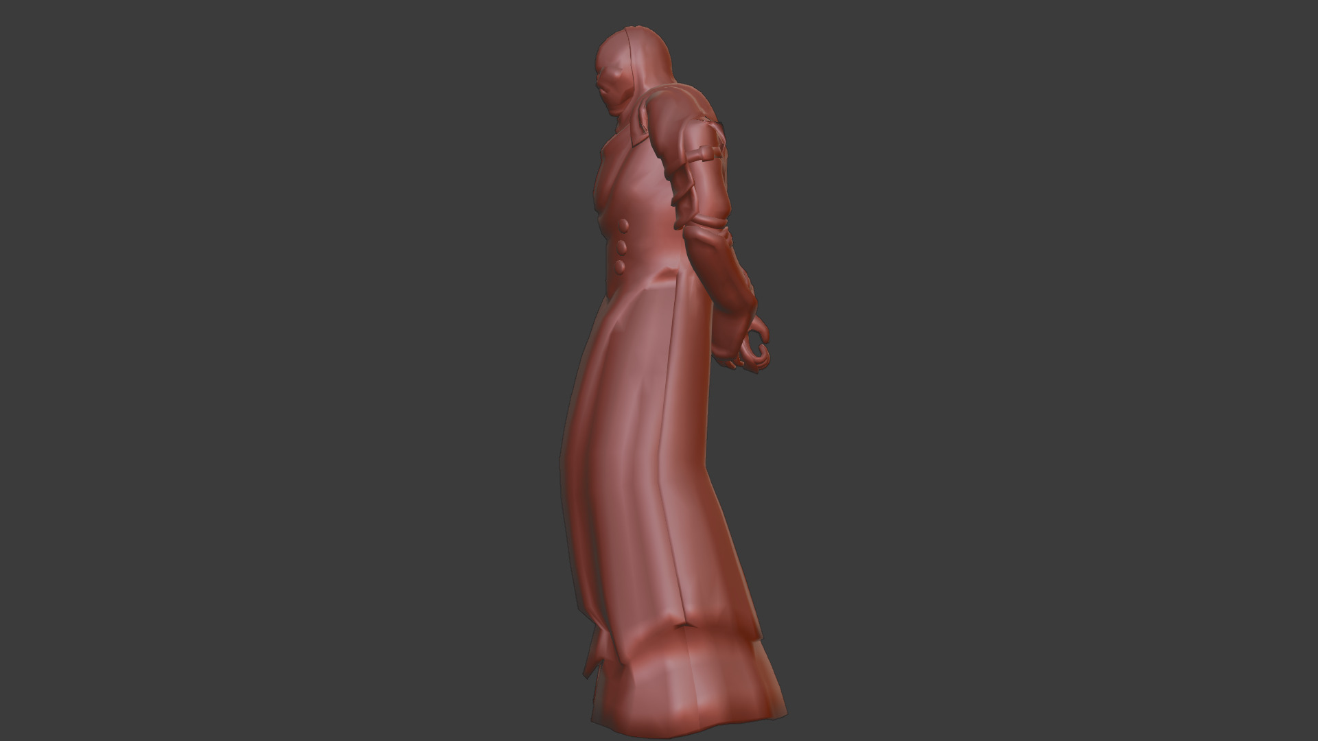 Dark Enforcer Sci-Fi Soldier Rigged and Game Ready 3D Model Low-poly 3D model_26