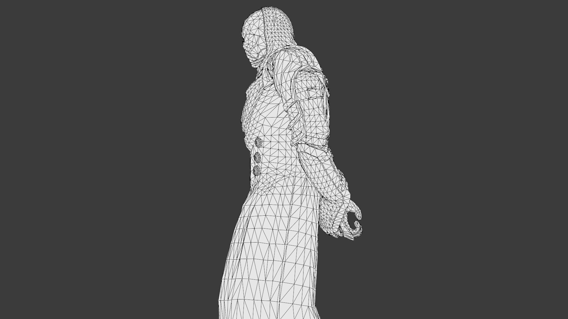 Dark Enforcer Sci-Fi Soldier Rigged and Game Ready 3D Model Low-poly 3D model_29