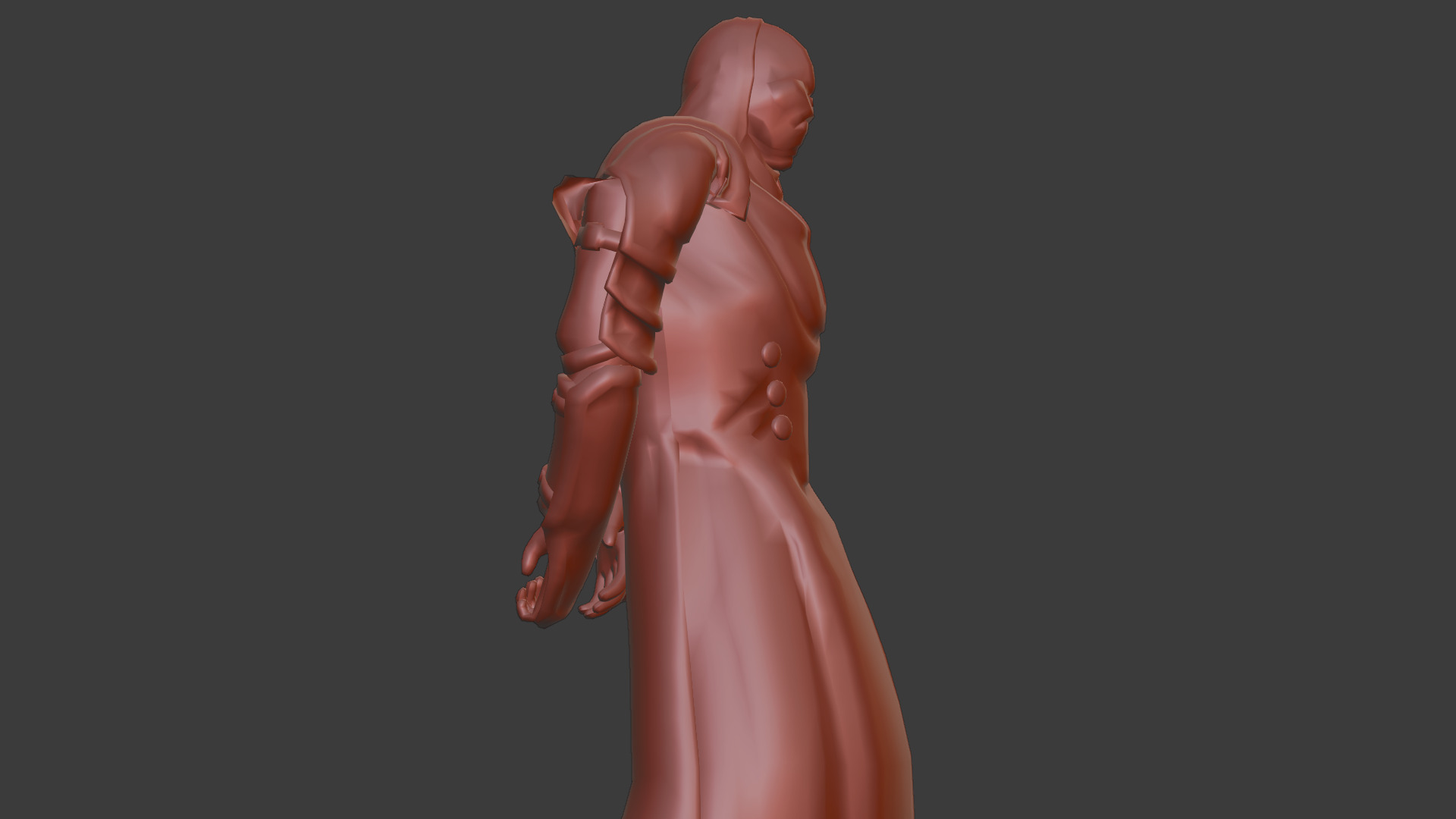 Dark Enforcer Sci-Fi Soldier Rigged and Game Ready 3D Model Low-poly 3D model_18