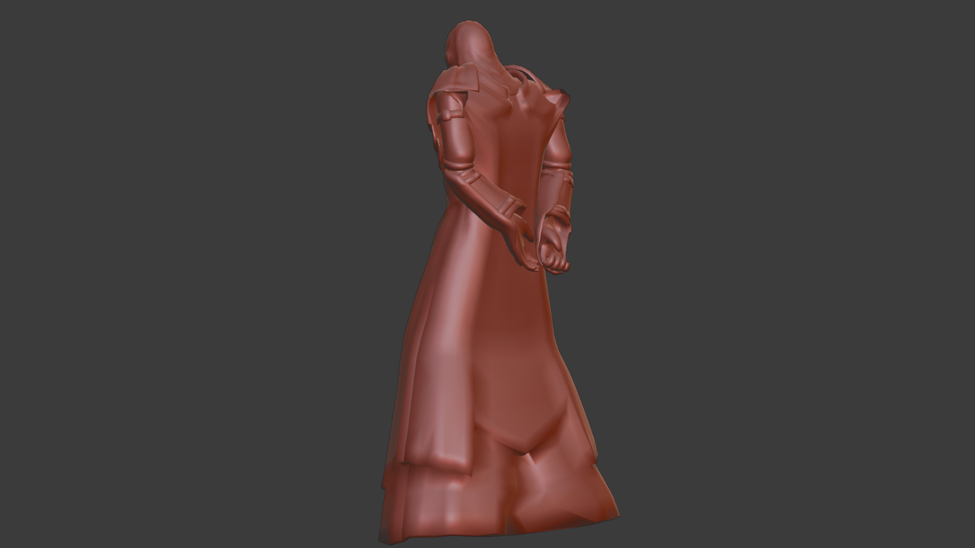 Dark Enforcer Sci-Fi Soldier Rigged and Game Ready 3D Model Low-poly 3D model_21