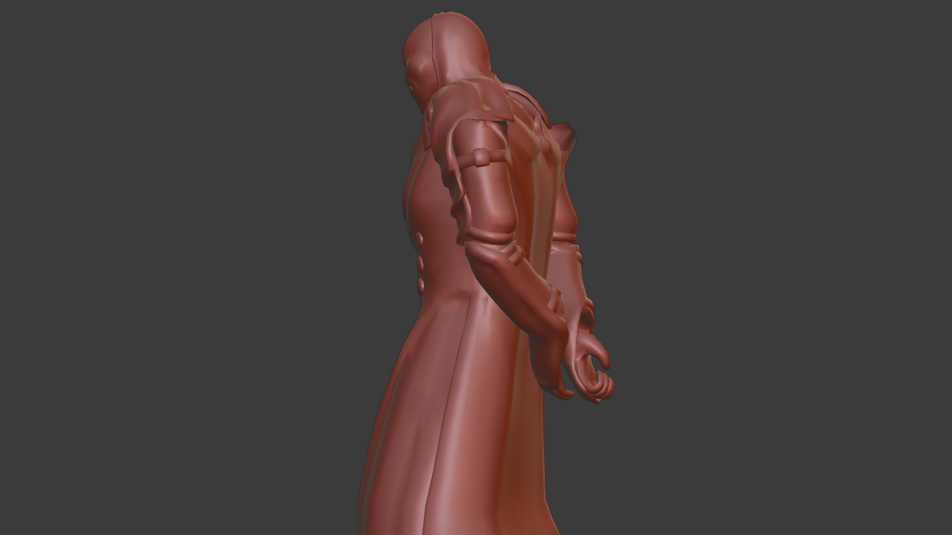 Dark Enforcer Sci-Fi Soldier Rigged and Game Ready 3D Model Low-poly 3D model_27