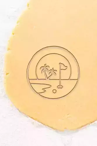 Golf Wiev Cookie Cutter - Biscuit Cutter
