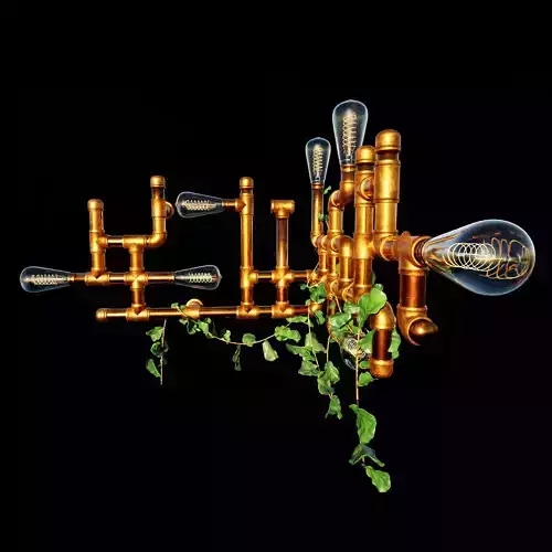 Lamp - Plumbing Copper Pipe