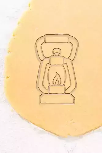 Gas Lamp Cookie Cutter - Biscuit Cutter