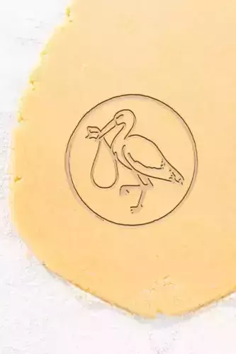 Stork Cookie Cutter - Biscuit Cutter