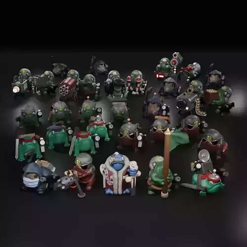 Pond Defense Force - Full Army