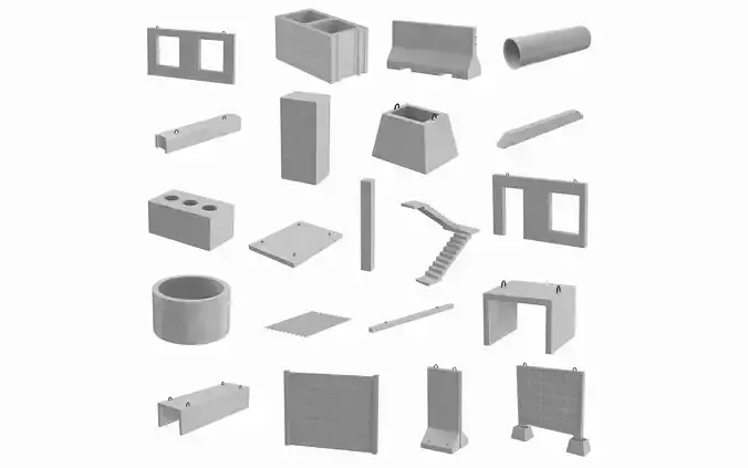Concrete Materials Collection v1