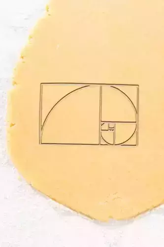 Gold Ratio Cookie Cutter - Biscuit Cutter
