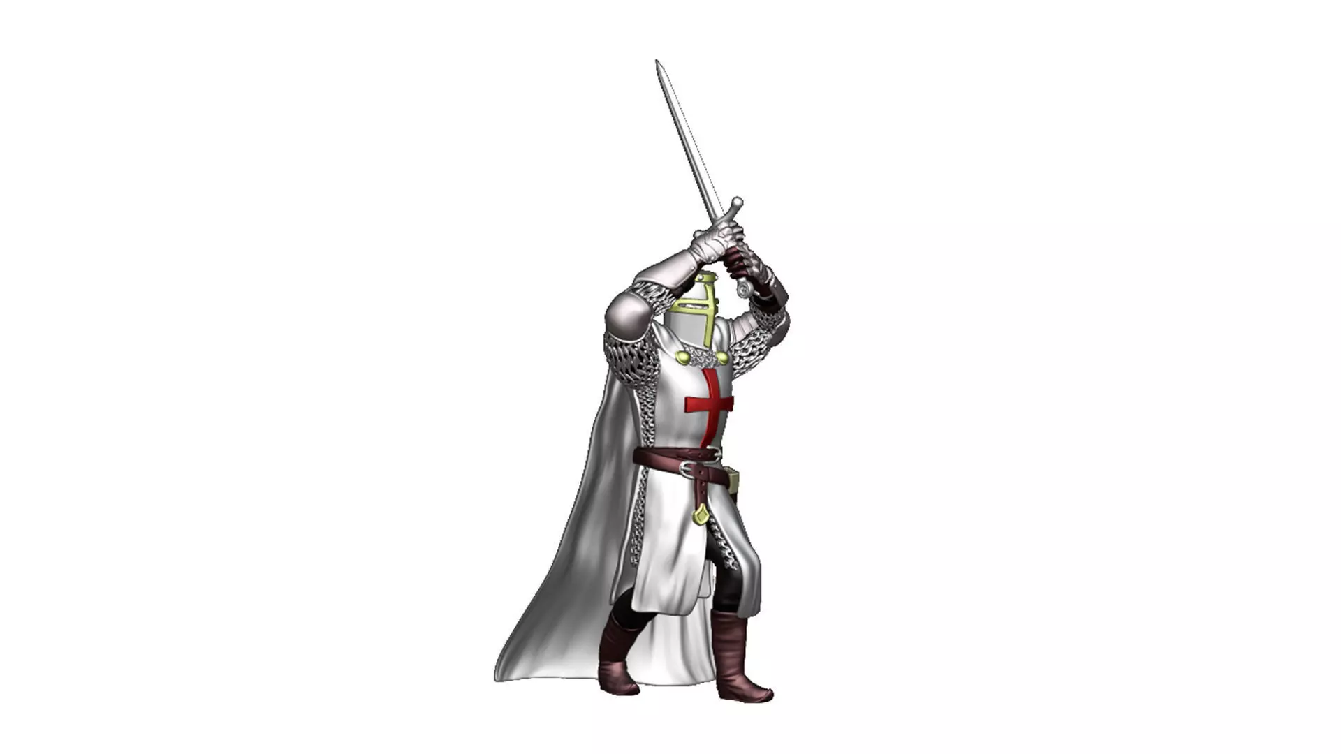 Crusader Infantry 7 3D print model