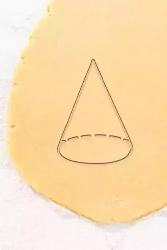 Cylinder Pyramid Cookie Cutter - Biscuit Cutter