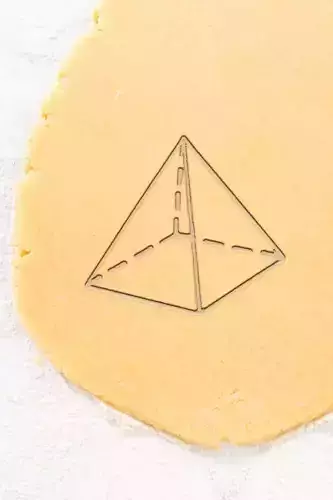 Pyramid Cookie Cutter - Biscuit Cutter
