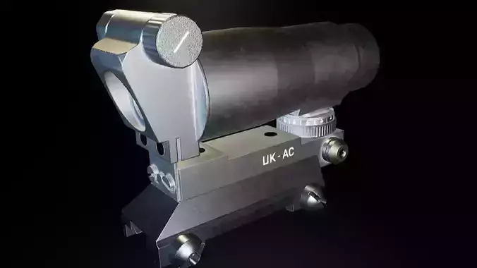 AAA PKA Scope Game Ready PBR Low-poly 3D model