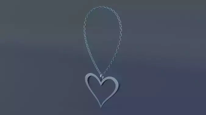 Silver Heart Pendant