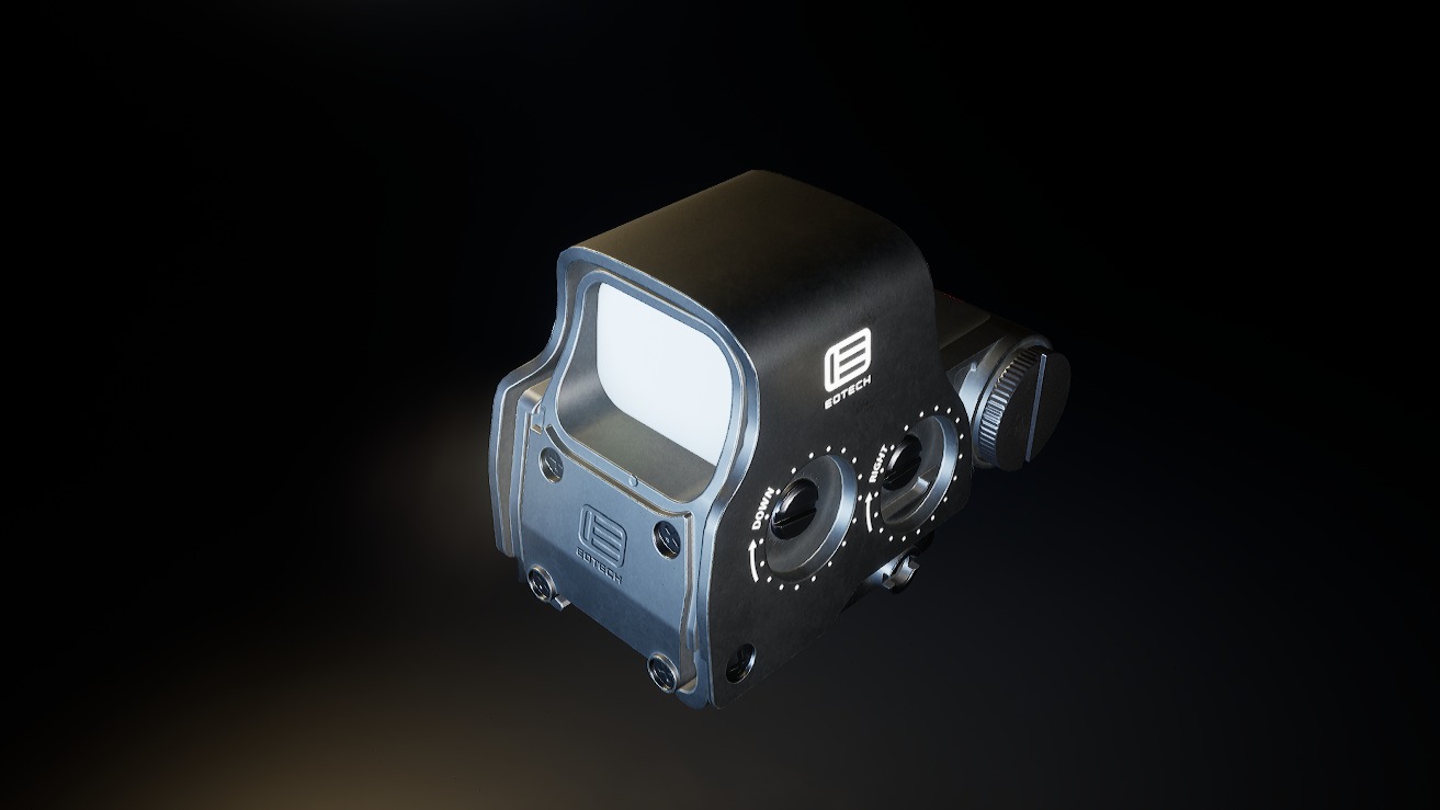 AAA XPS Scope Game Ready PBR Low-poly 3D model_6