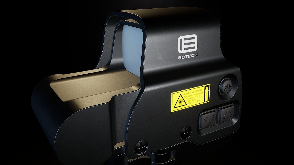 AAA XPS Scope Game Ready PBR Low-poly 3D model_1