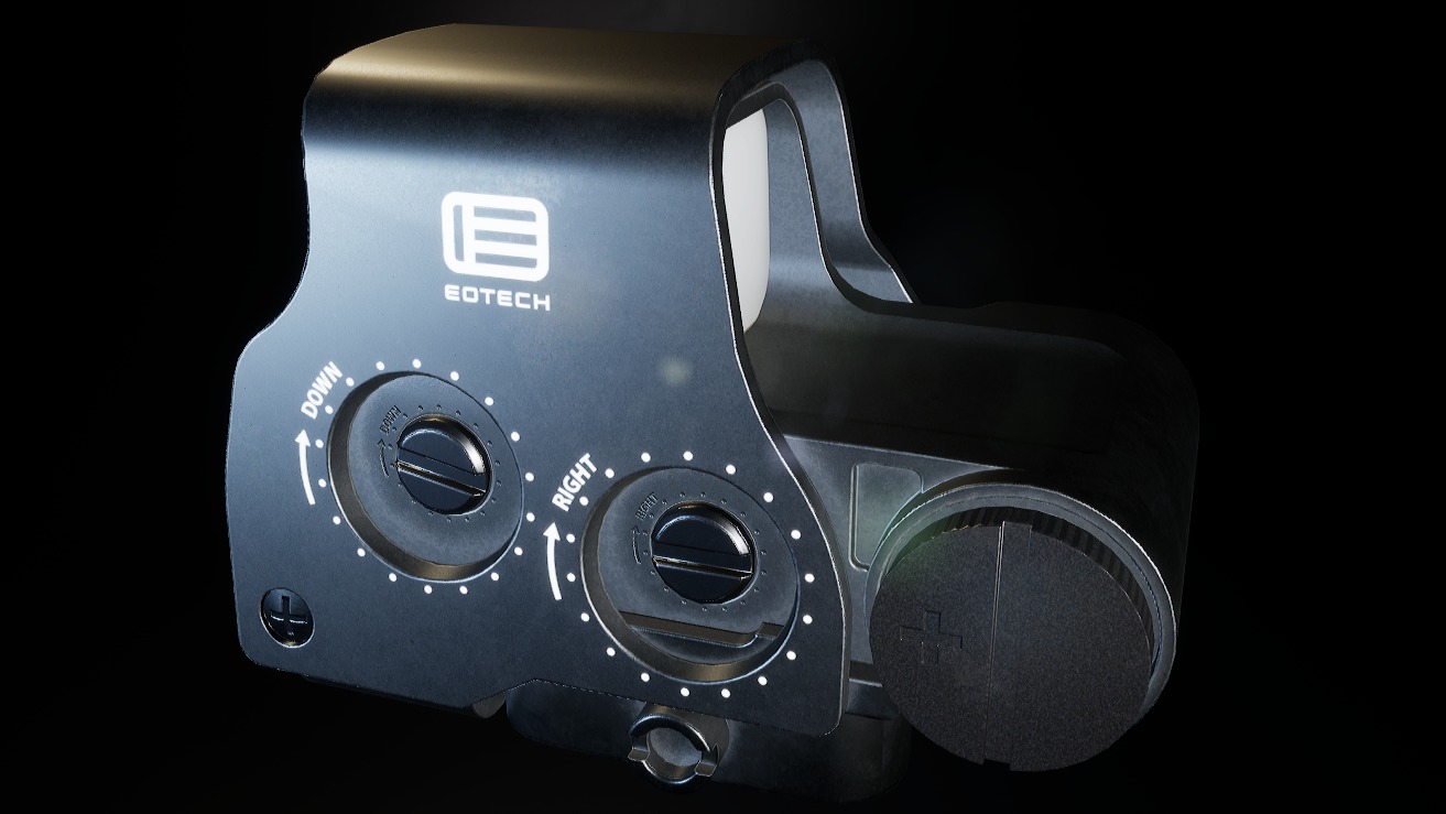 AAA XPS Scope Game Ready PBR Low-poly 3D model_4