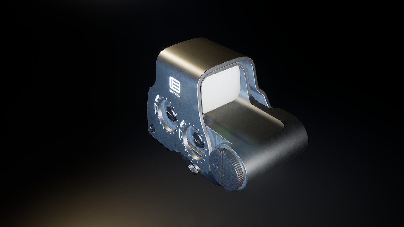 AAA XPS Scope Game Ready PBR Low-poly 3D model_5