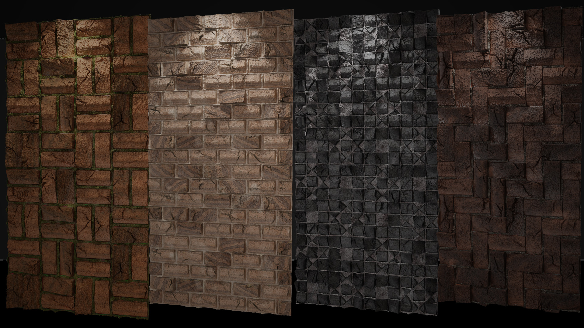 BUNDLE 400 Brick Materials Mega Pack Texture_4