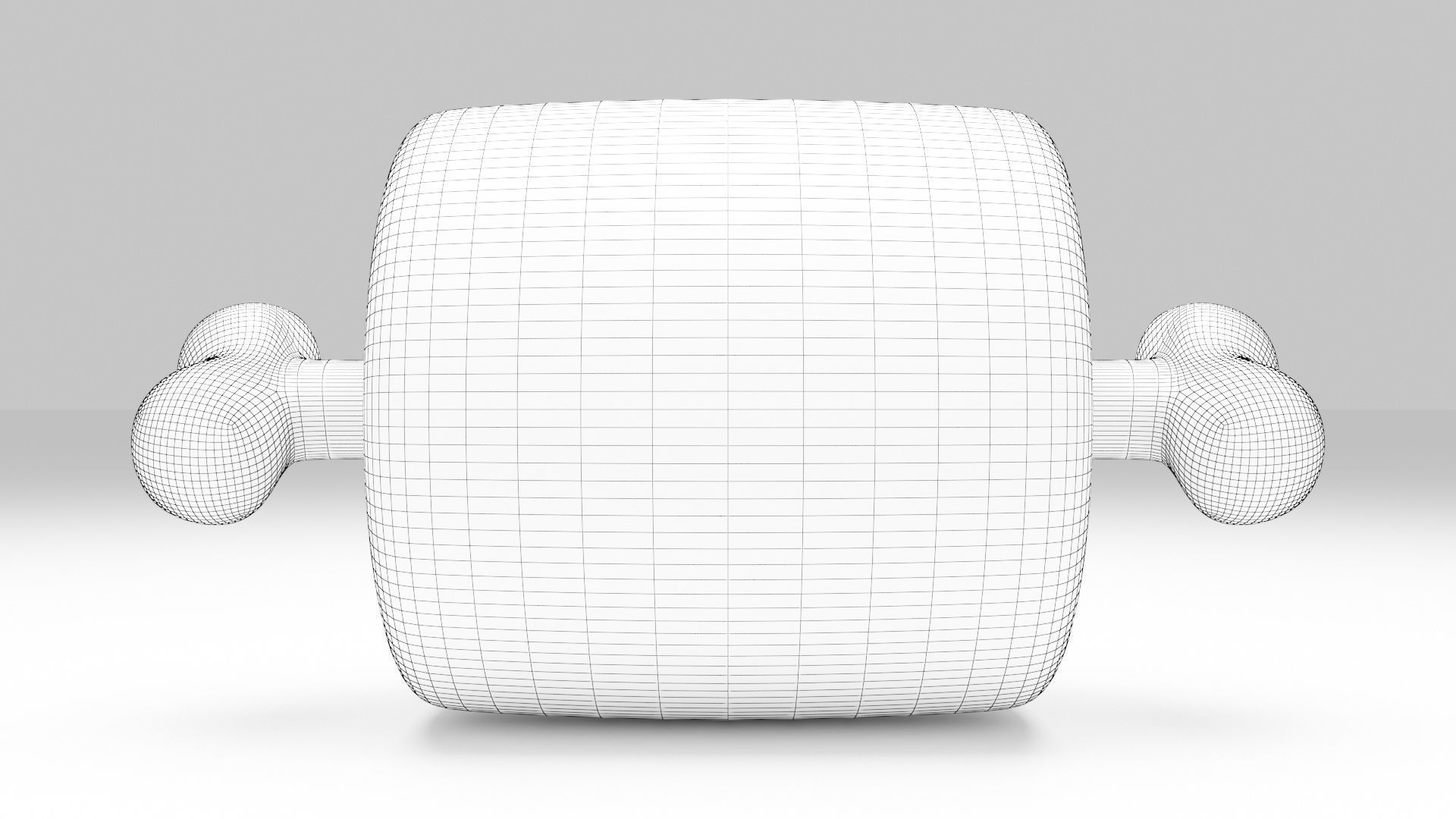 Cartoon Bone Of Meat 3D model_5