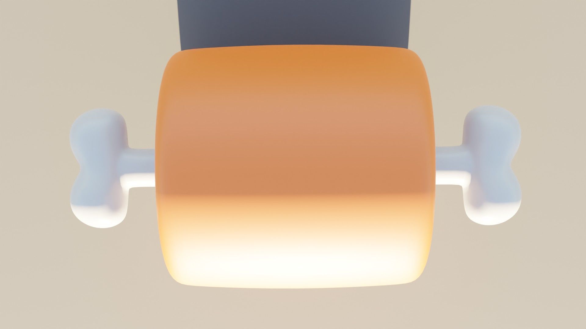 Cartoon Bone Of Meat 3D model_2