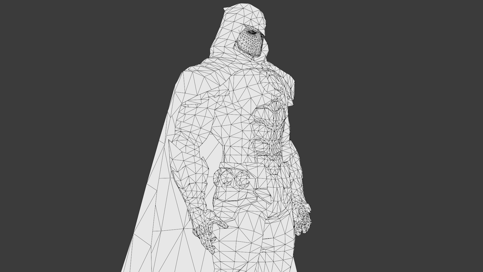 Moon Knight Vigilante 3D Model PBR Textured Game-Ready Low-poly 3D model_26