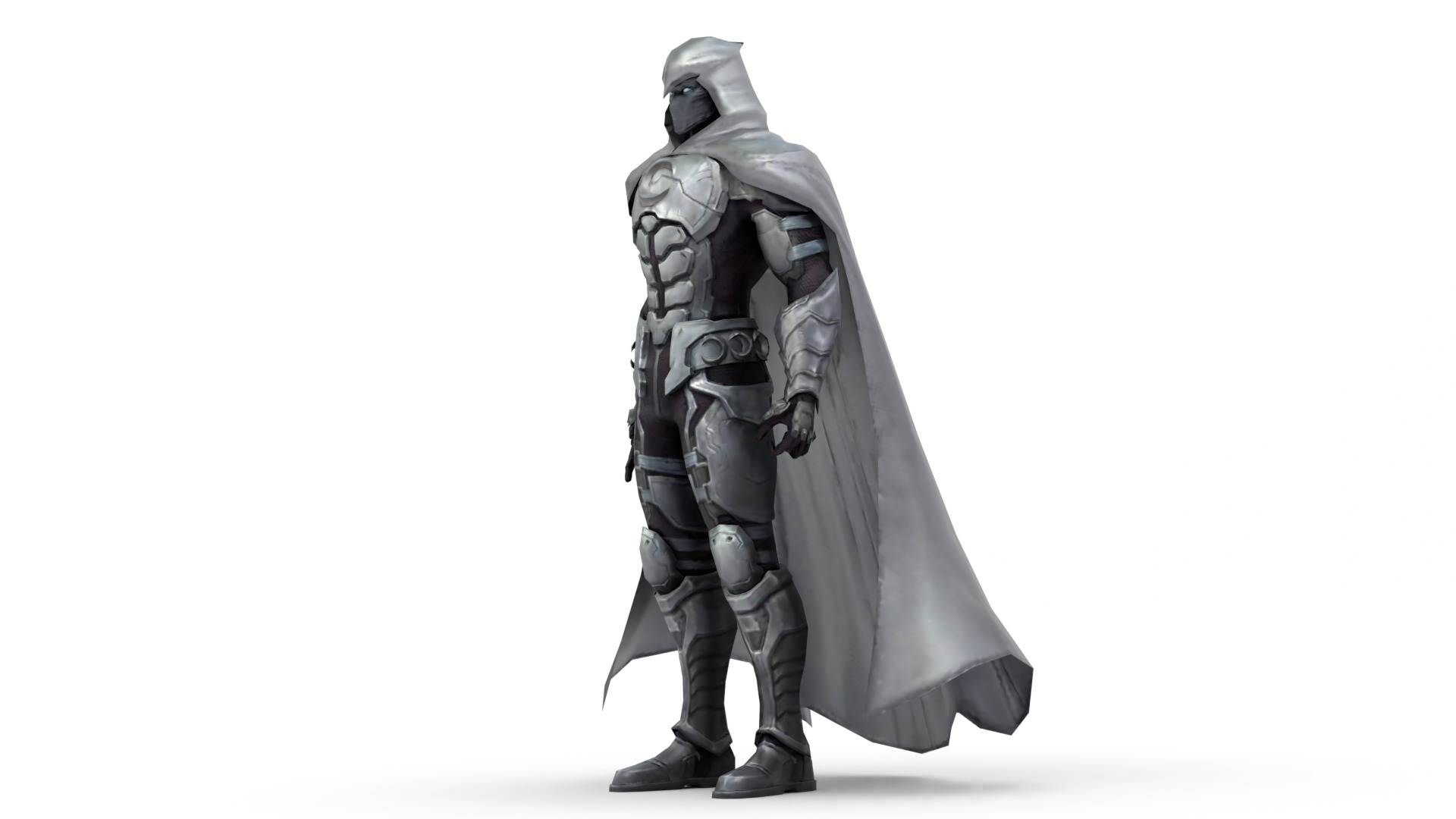 Moon Knight Vigilante 3D Model PBR Textured Game-Ready Low-poly 3D model_11