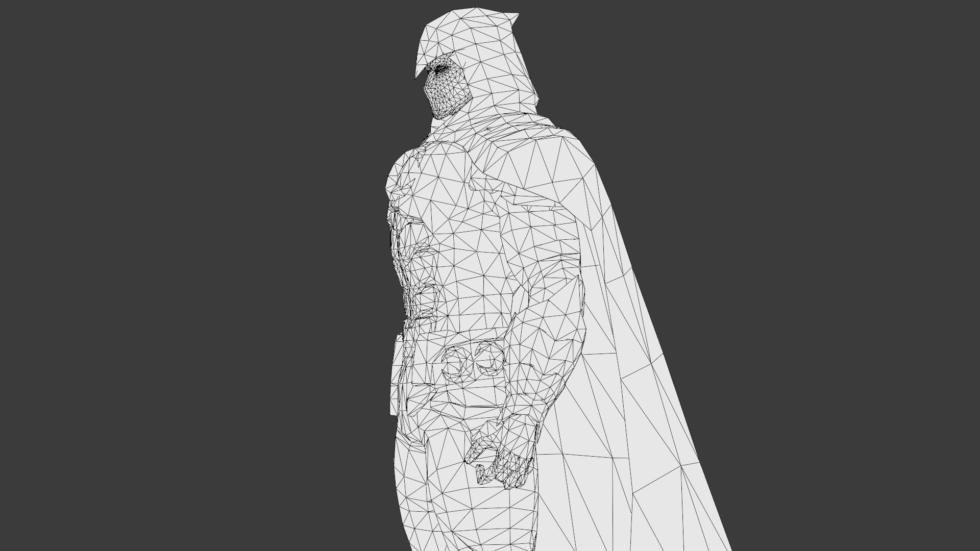 Moon Knight Vigilante 3D Model PBR Textured Game-Ready Low-poly 3D model_29