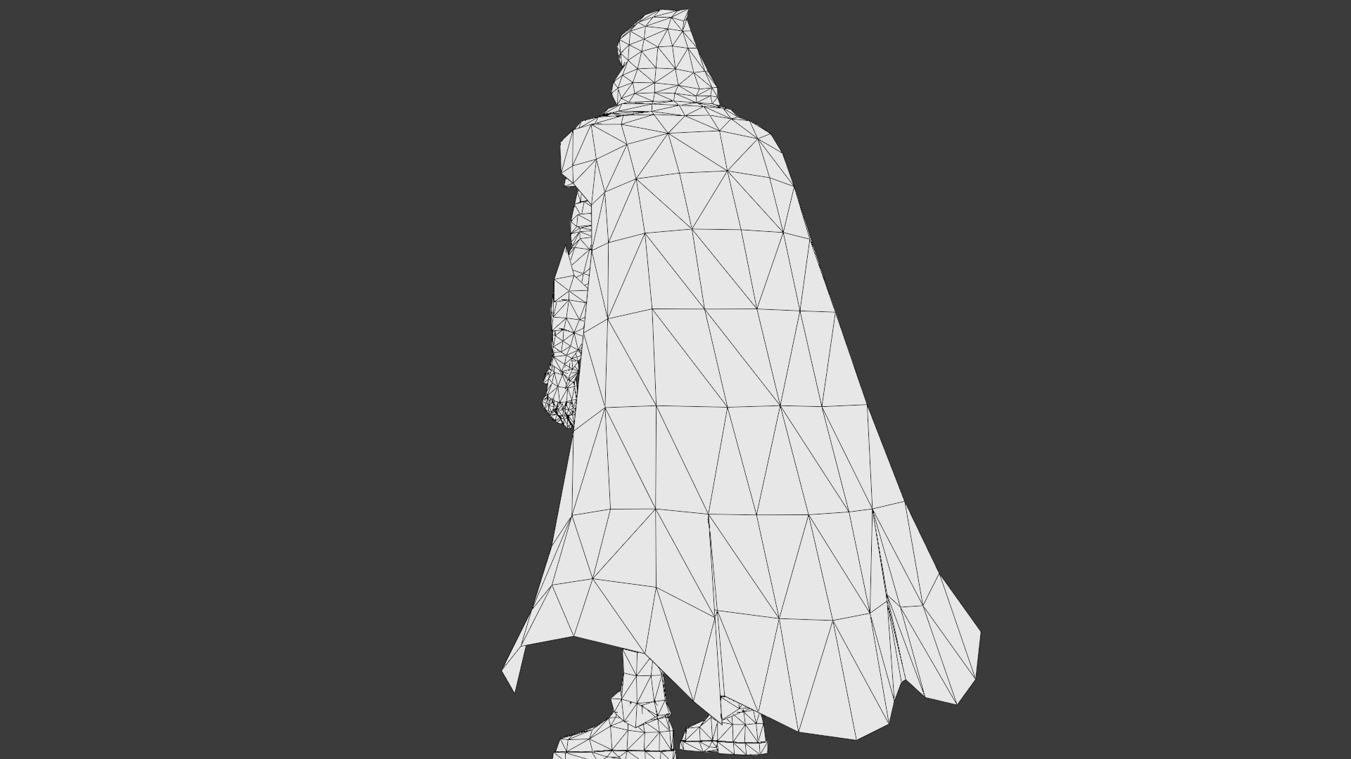 Moon Knight Vigilante 3D Model PBR Textured Game-Ready Low-poly 3D model_28