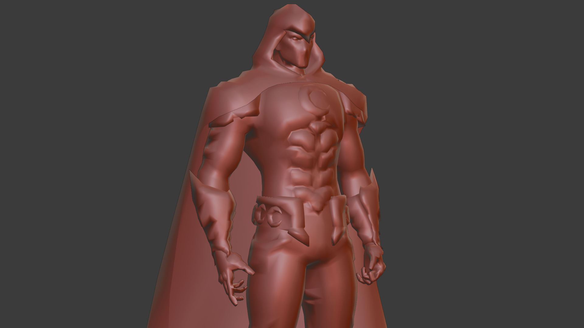 Moon Knight Vigilante 3D Model PBR Textured Game-Ready Low-poly 3D model_21