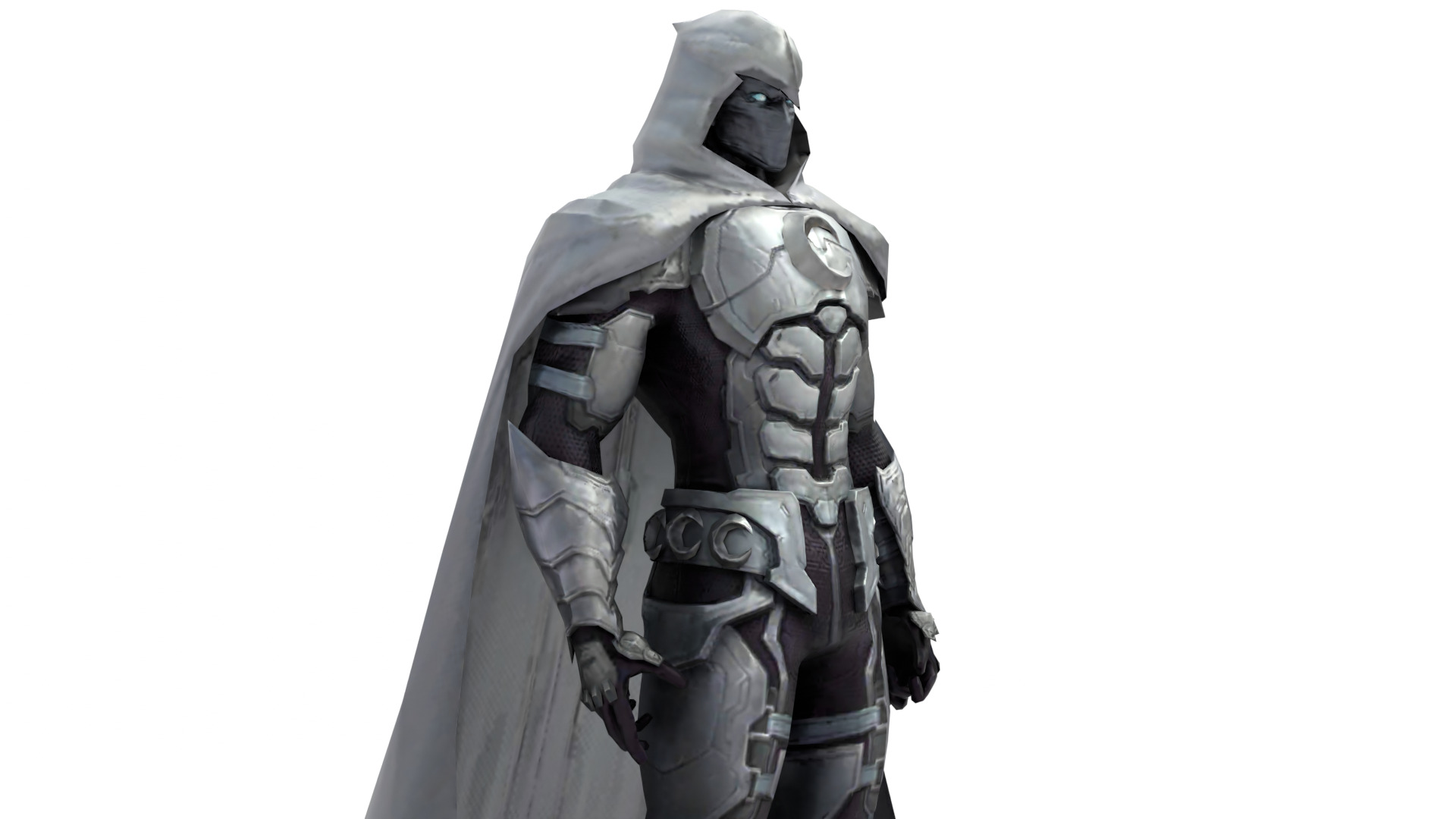 Moon Knight Vigilante 3D Model PBR Textured Game-Ready Low-poly 3D model_2