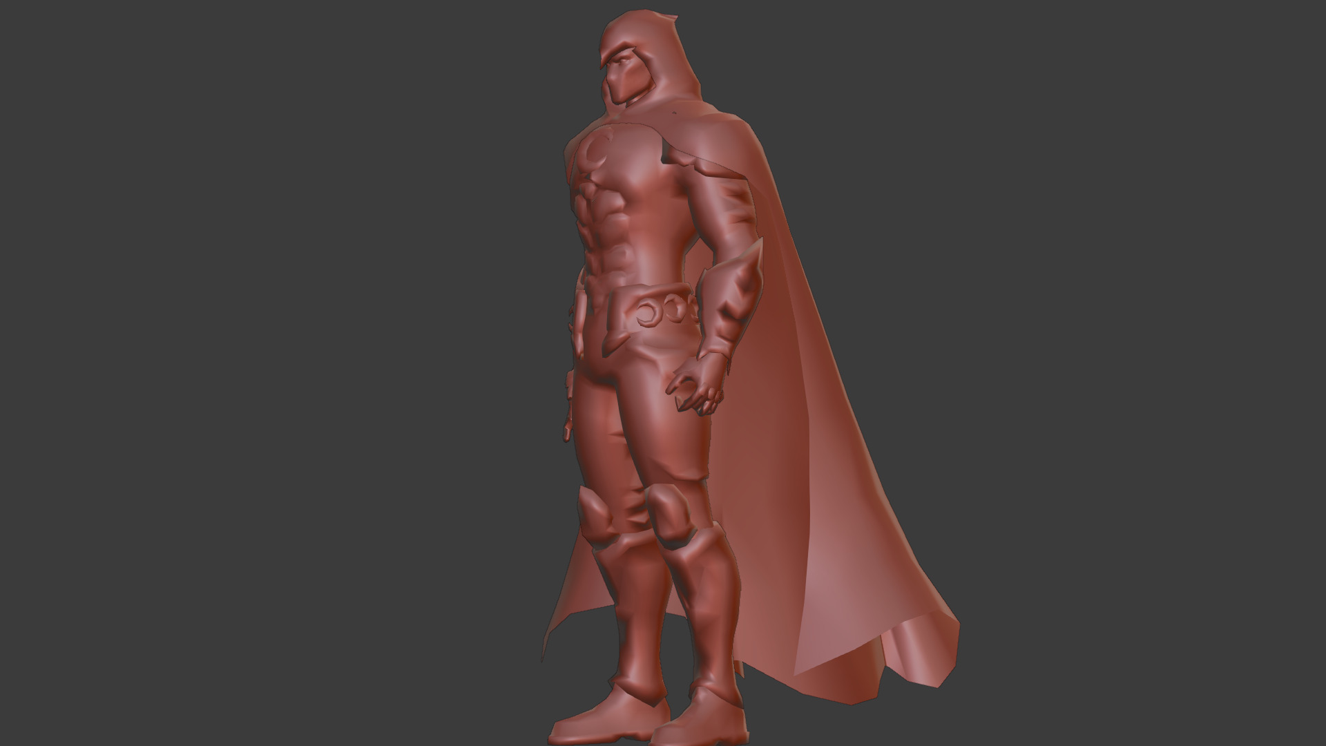 Moon Knight Vigilante 3D Model PBR Textured Game-Ready Low-poly 3D model_13