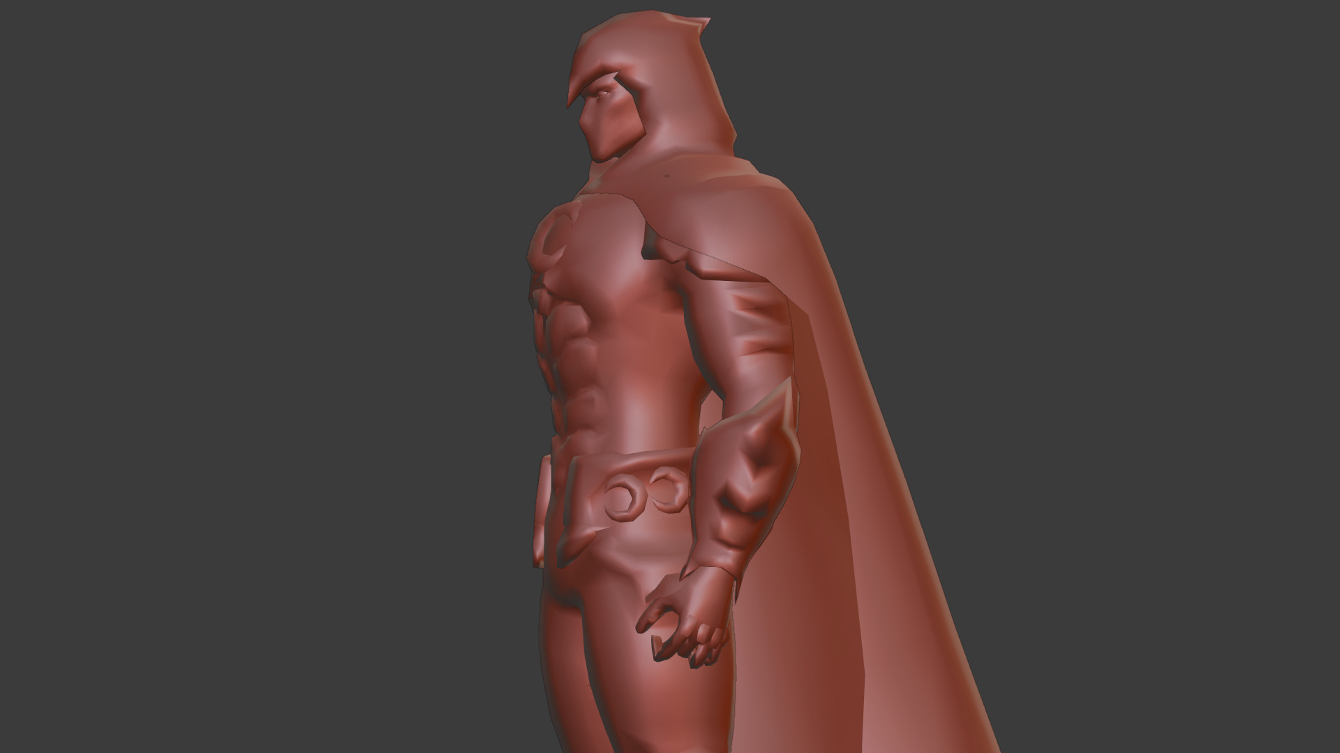 Moon Knight Vigilante 3D Model PBR Textured Game-Ready Low-poly 3D model_15