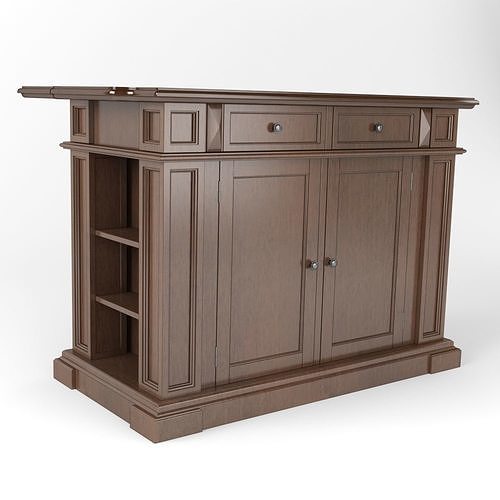 Crosley Furniture kitchen cupboard 3D model