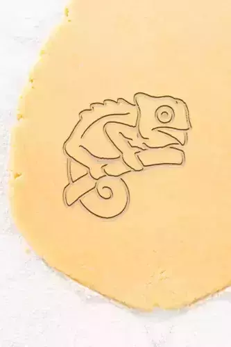 Chameleon Cookie Cutter - Biscuit Cutter