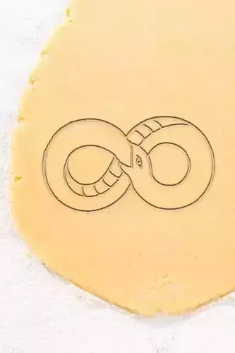 Snake Cookie Cutter - Biscuit Cutter