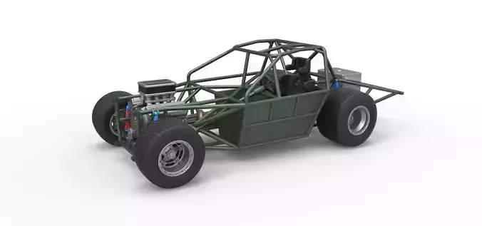 New Zealand Super Saloon race car Base Scale 1 to 25