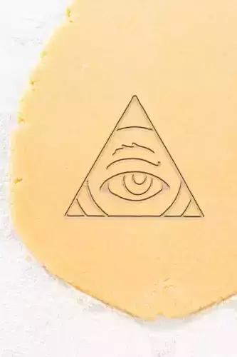Pyramid Eye Cookie Cutter - Biscuit Cutter