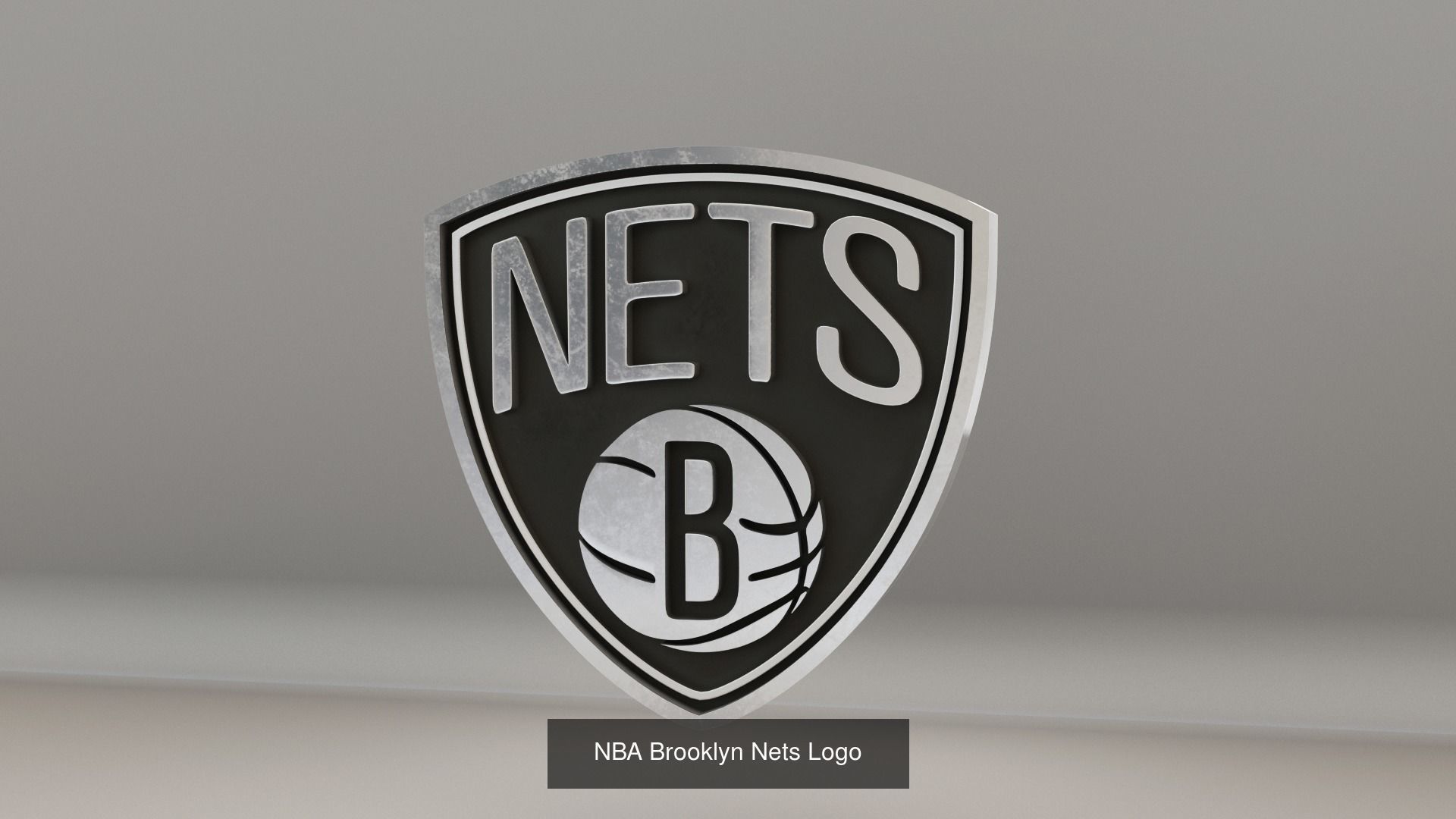 NBA Atlantic Division Teams Logos 3D Model Collection_9