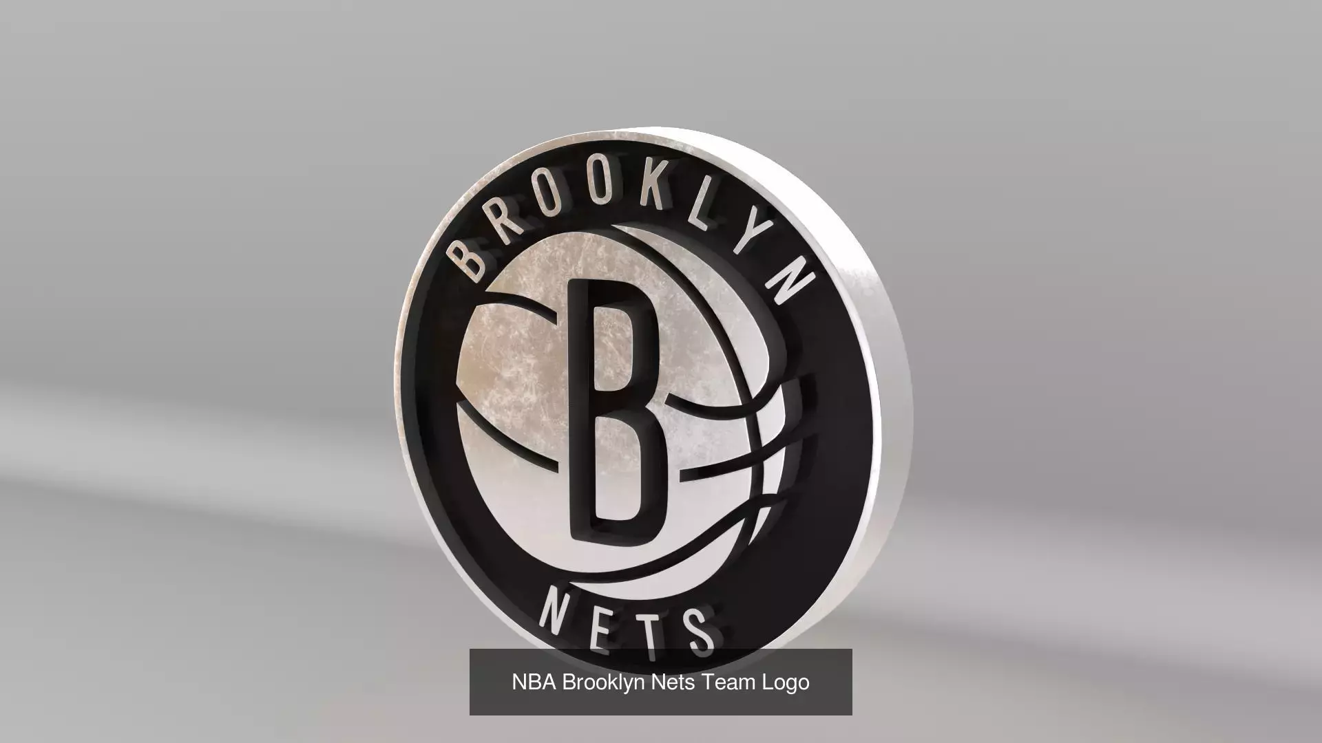 NBA Atlantic Division Teams Logos 3D Model Collection_8