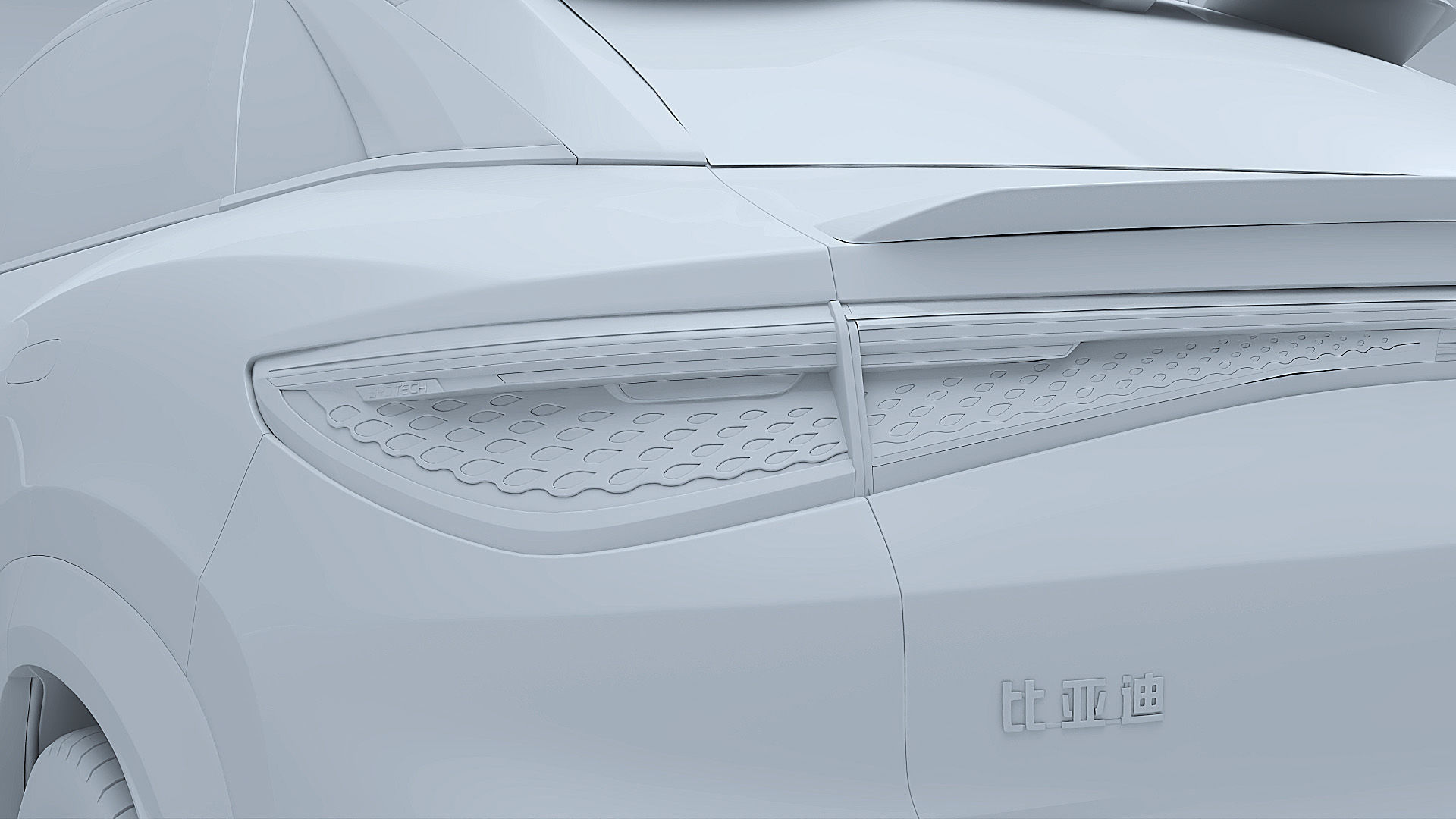 2025 BYD Sea lion 07 EV with interior 3D model_36