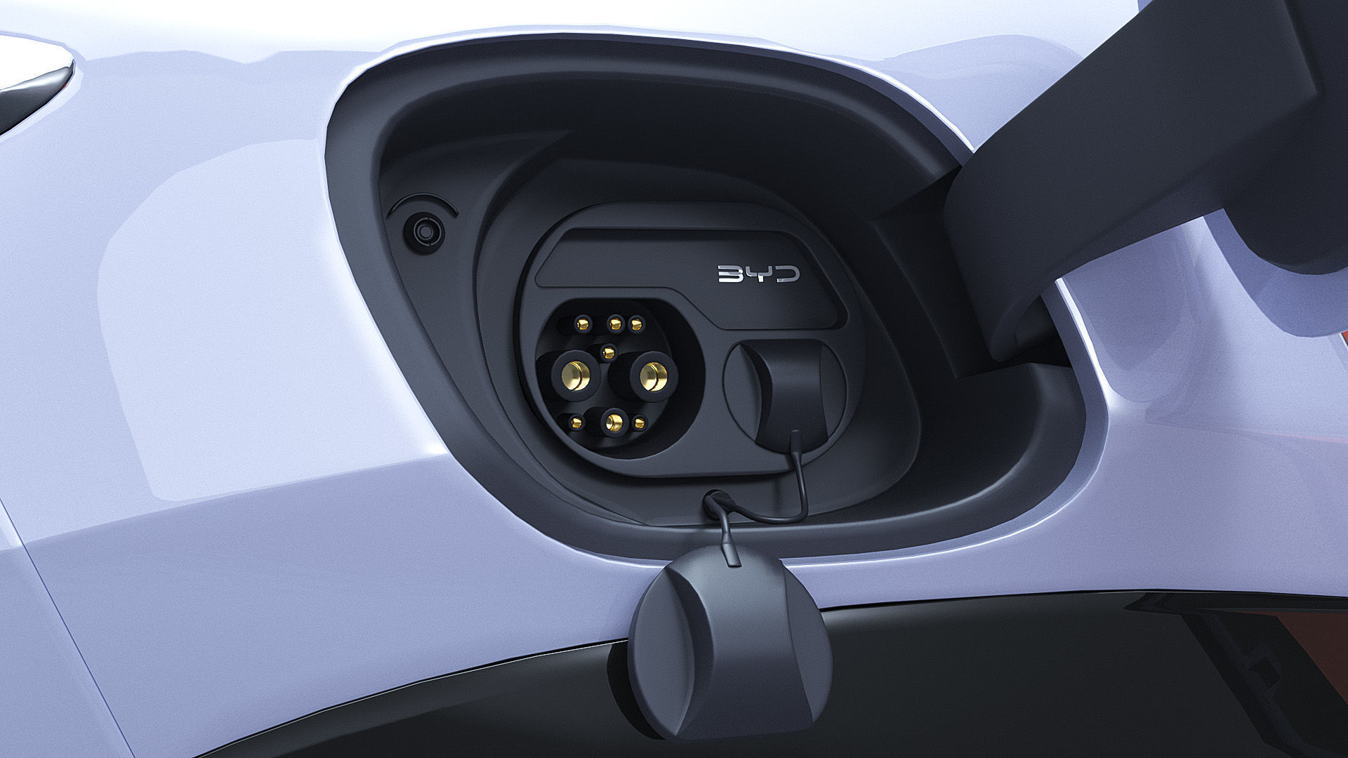 2025 BYD Sea lion 07 EV with interior 3D model_8