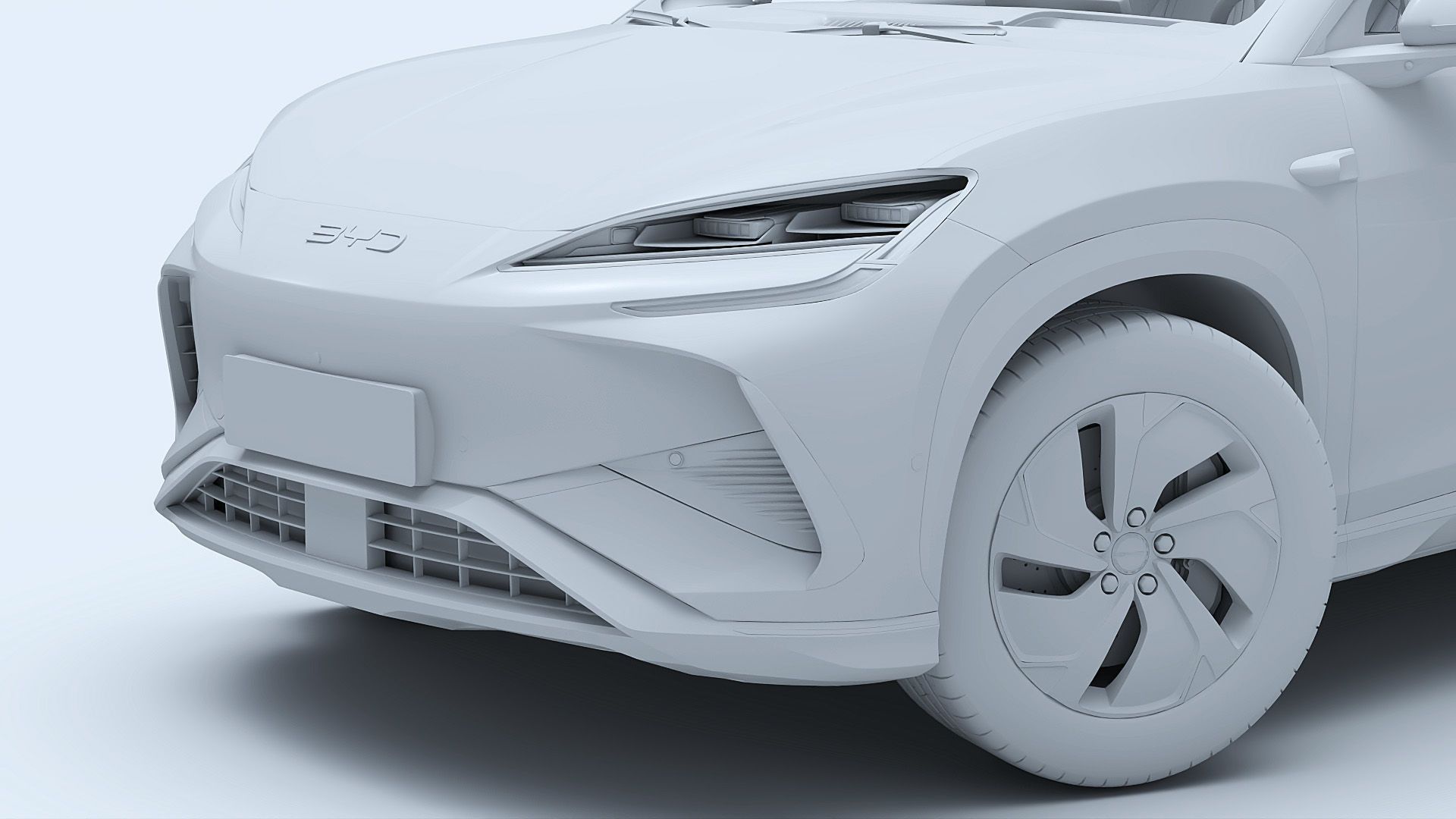 2025 BYD Sea lion 07 EV with interior 3D model_28