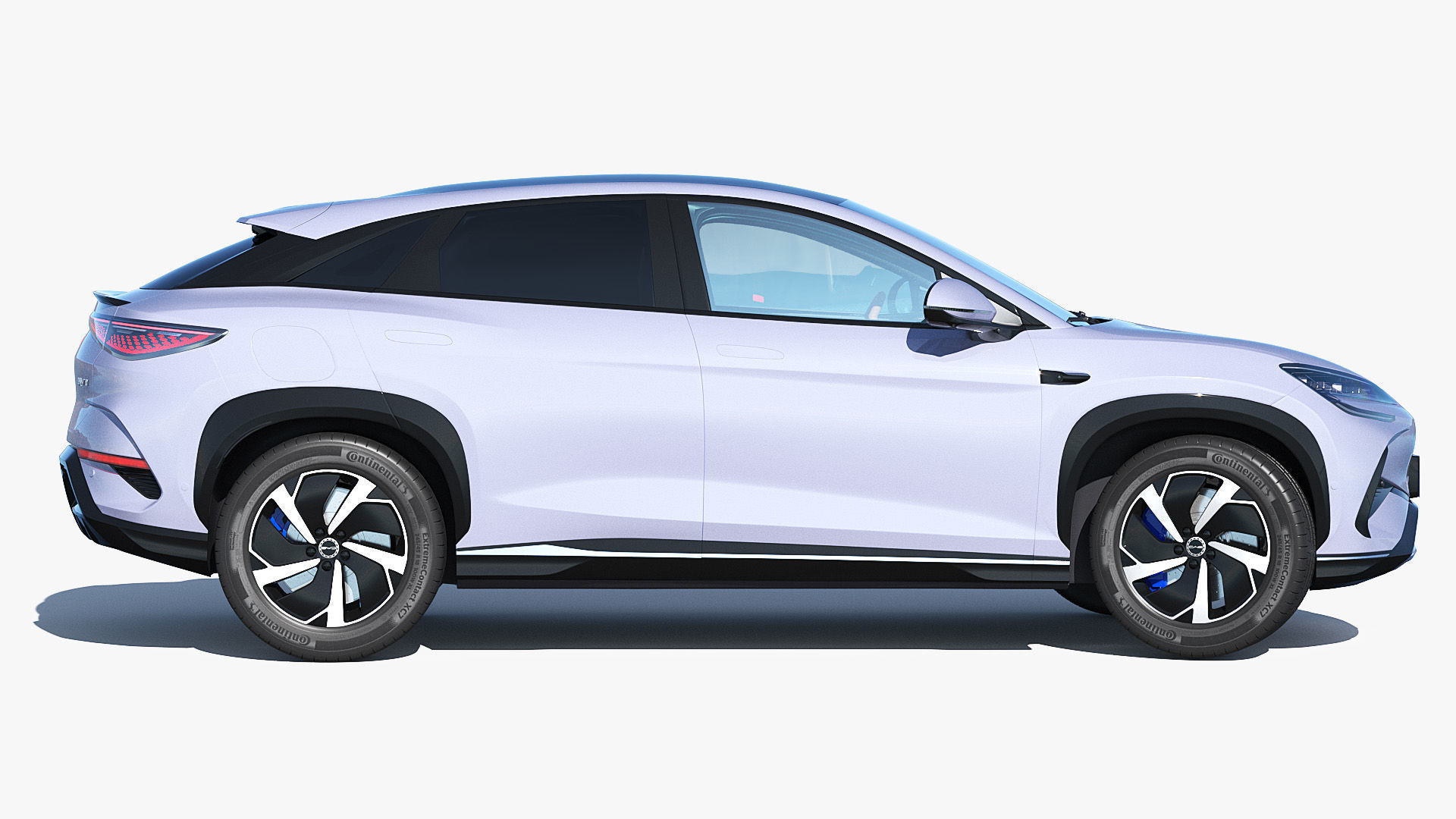 2025 BYD Sea lion 07 EV with interior 3D model_21