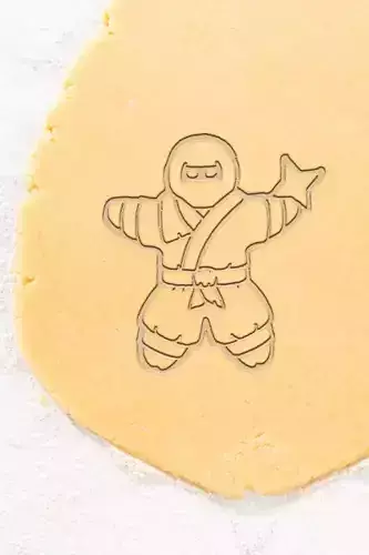 Ginger Ninja Cookie Cutter - Biscuit Cutter