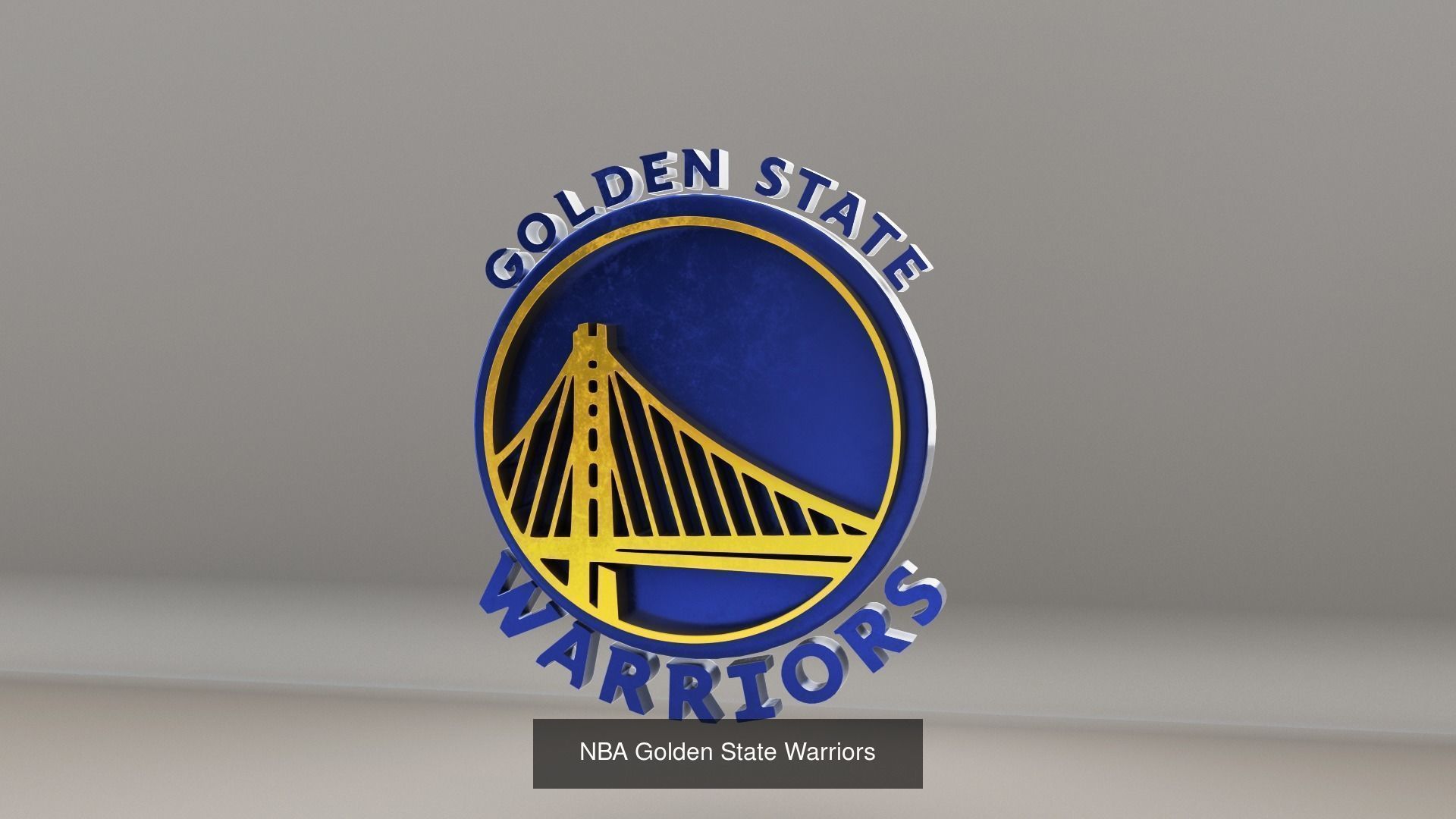 NBA Pacific Division Teams Logos 3D Model Collection_6