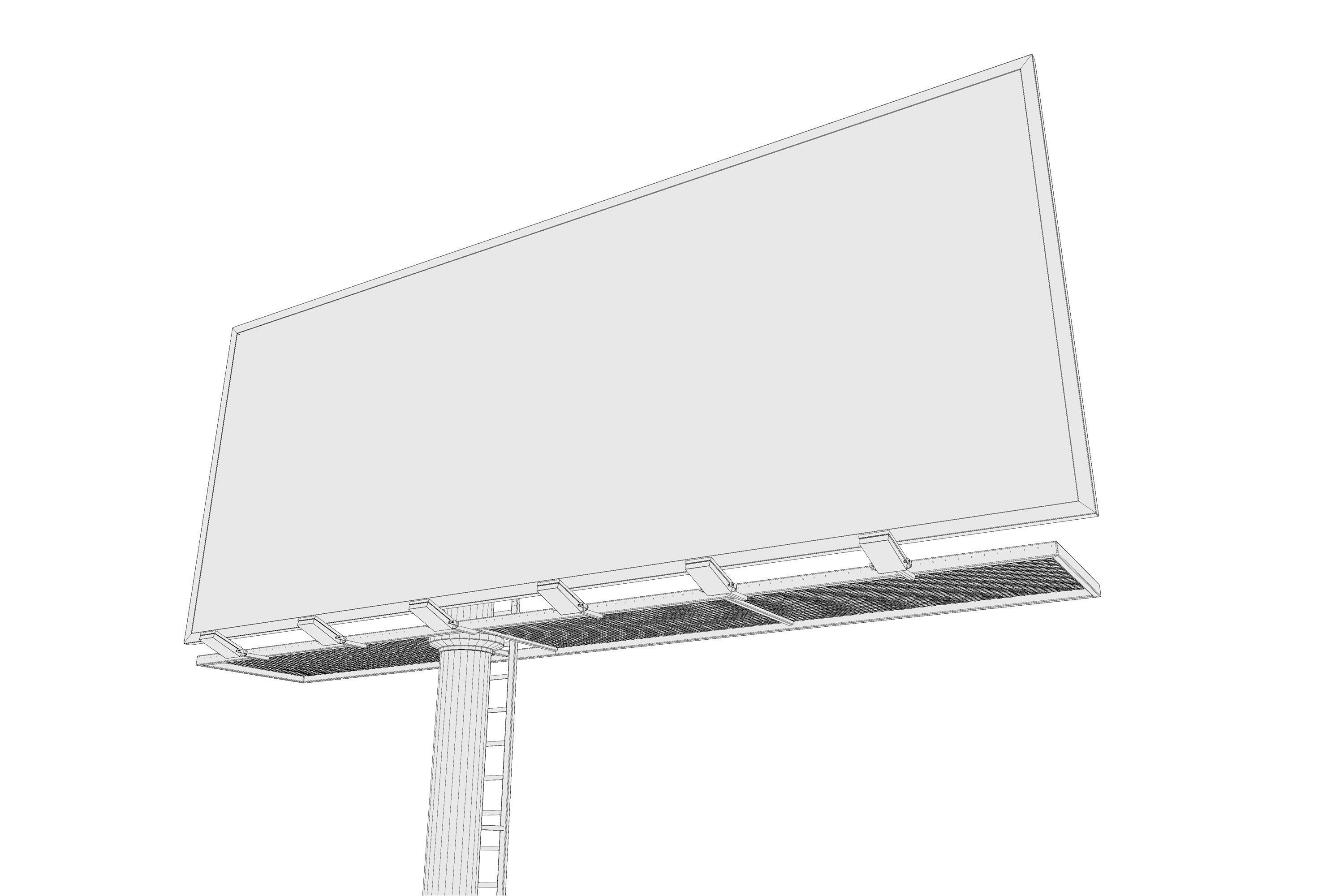 Billboard 01 3D model_10