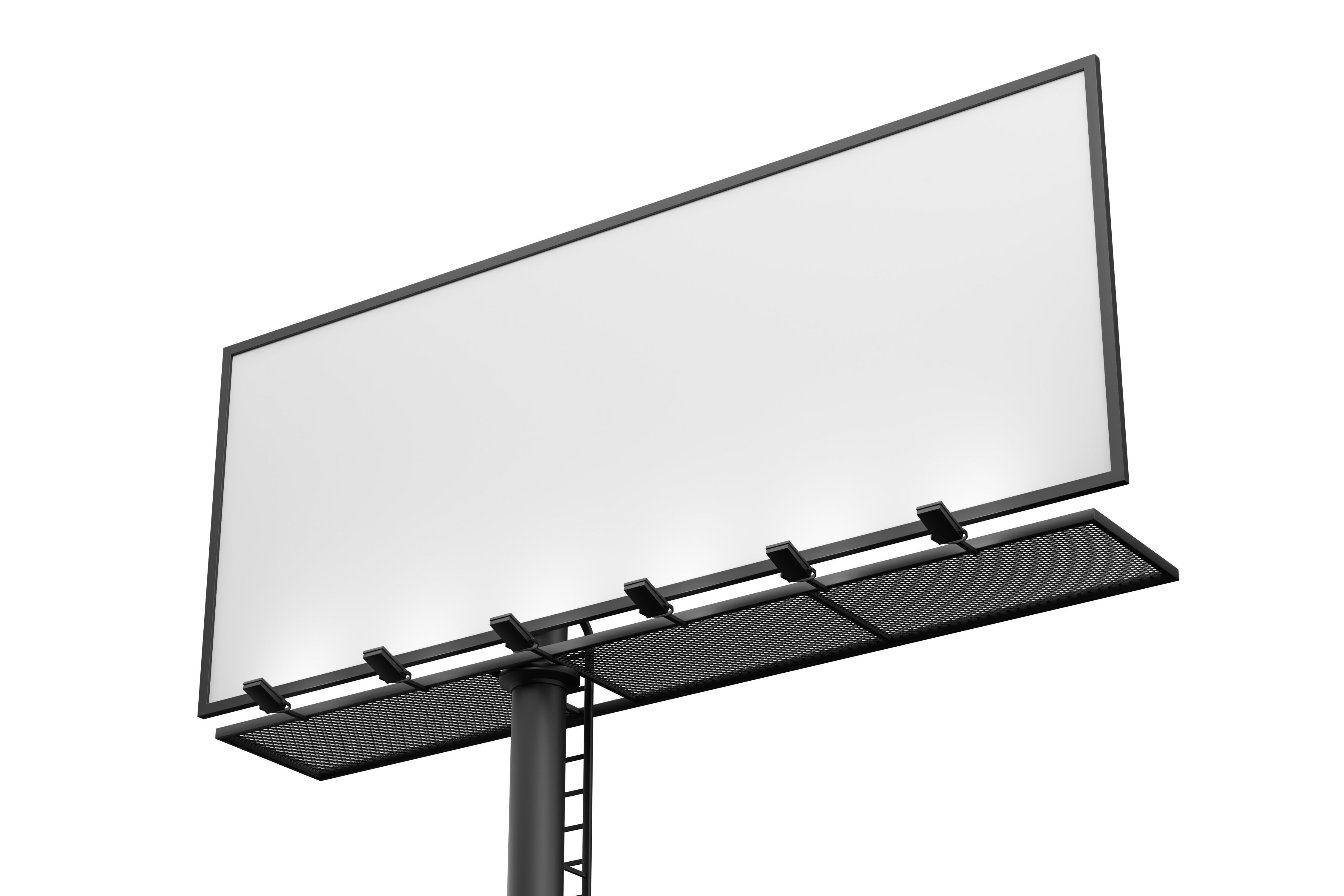 Billboard 01 3D model_1