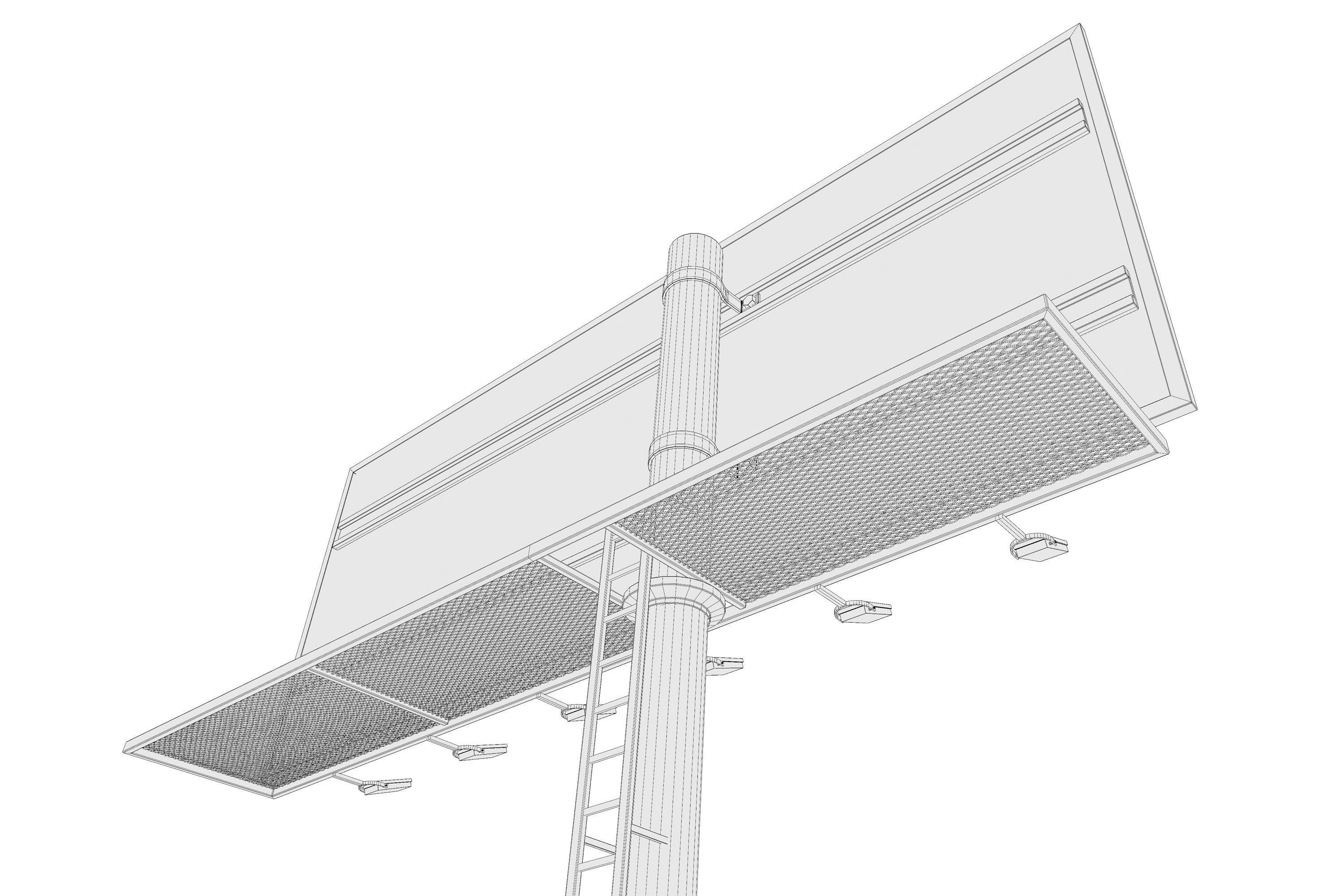 Billboard 01 3D model_12