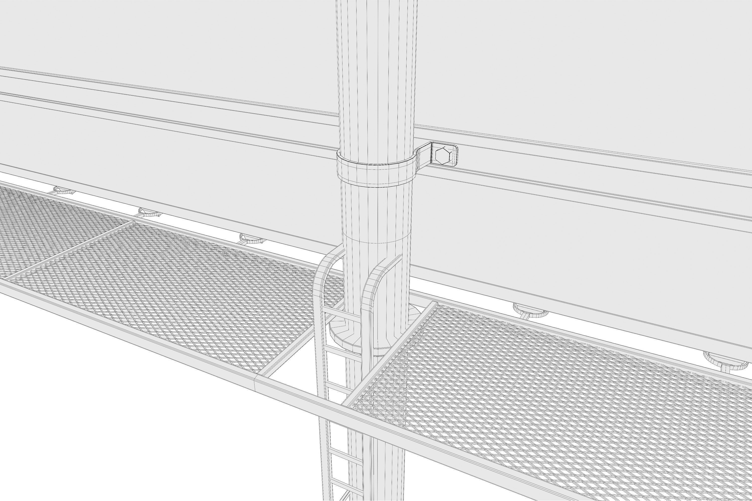 Billboard 01 3D model_9